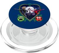 Miraculous Ladybug and Cat Noir The Movie Heart PopSockets PopGrip for MagSafe