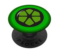 Miraculous Ladybug Carapace icon with brilliant background PopSockets Swappable PopGrip
