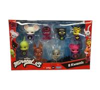 Miraculous Ladybug & Cat Noir Kwami 8 pk box figures