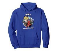 Miraculous Ladybug Cat Noir Manga Super Heroez Pullover Hoodie, Adult Unisex, Royal Blue, Medium