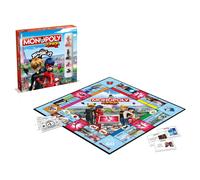 Miraculous Ladybug & Cat Noir Monopoly Junior Fun Children's Board Game