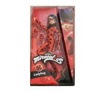 Miraculous Ladybug And Cat Noir Toys Ladybug Fashion Doll | Articulated 26cm Doll With Accessories And Kwami | Marinette Superhero Figurine | Bandai Dolls Range
