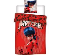 Miraculous Ladybug 'Girl Power' Duvet Cover and Pillow Case Single (U.S Twin)