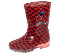 Miraculous Ladybug Girls Light Up Wellington Boots Kids Flashing Snow Rain Boots Wellies
