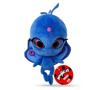 Miraculous Ladybug - Kwami Mon Ami Fluff, 9-inch Rabbit Plush Toys for Kids, Super Soft Stuffed Toy with Resin Eyes, High Glitter and Gloss, and Detailed Stitching Finishes (Wyncor)