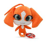 Miraculous Ladybug - Kwami Mon Ami Barkk, 9-inch Dog Plush Toys for Kids, Super Soft Stuffed Toy with Resin Eyes, High Glitter and Gloss, Detailed Stitching Finishes (Wyncor)