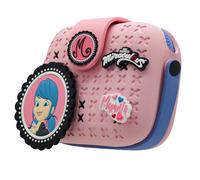 Miraculous Ladybug Marinette Pink Purse, 3 Clip-on Badges, Waterproof, Lightweight Handbag