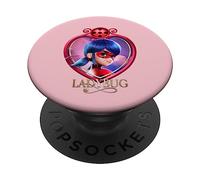 Miraculous Ladybug The Movie LB Badge Title PopSockets Swappable PopGrip