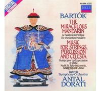 Miraculous Mandarin / Strings & Percussion by Bartok, Dorati, Dso (1990) Audio CD