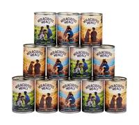 Miraculous Meals Natural Complete Wet Dog Food. Grain Free, Gluten Free, Natural Ingredients, Fresh Fruit & Vegetables, Real Meat, Hypoallergenic. (12 x 400g Tin Bulk Pack, Variety Pack)