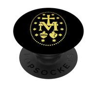 Miraculous Medal Catholic Blessed Our Lady Virgin Mary PopSockets Adhesive PopGrip