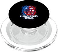 Miraculous Medal Marian Our Lady Catholic American PopSockets PopGrip for MagSafe