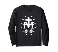 Miraculous Medal Medalla Milagrosa Catholic t-Shirt Long Sleeve T-Shirt