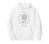 Miraculous Medal Our Lady Mary Catholic Sacred Heart G Pullover Hoodie
