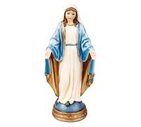 The Healing Corner Miraculous Medal Religious Statue Our Lady Grace Spiritual Ornament 12"