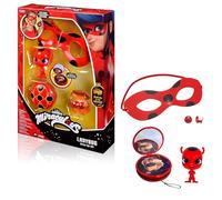 Miraculous: Tales Of Ladybug And Cat Noir Ladybug Role Play Set | Ladybug Kids Fancy Dress Set With Mask And Accessories | Miraculous Ladybug Superhero Costumes For Girls And Boys