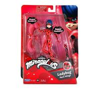 Miraculous: Tales Of Ladybug And Cat Noir Small Ladybug Doll | 12cm Ladybug Doll With Accessories | Marinette Superhero Ladybug Toy Toys Bandai Dolls Range