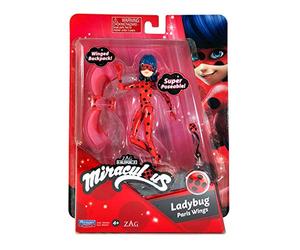 Miraculous: Tales Of Ladybug And Cat Noir Small Ladybug Doll | 12cm Ladybug Doll With Accessories | Marinette Superhero Ladybug Toy Toys Bandai Dolls Range