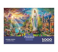 Miraculous Vision Decorative 1000 Pieces Jigsaw Puzzle for Age 14+, Divine Landscape Challenging Puzzle for Couples 38x26cm/1000pcs