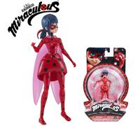 Miraculous Zag Heroez Flutter Ladybug Articulated Figure 5.5" Bandai Collectible