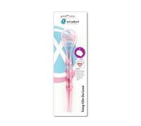 Miradent Tongue Cleaner Pink Luxury Tong-Clin - One Brush