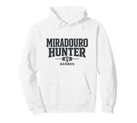 MIRADOURO HUNTER AZORES Travel Sign Design Pullover Hoodie