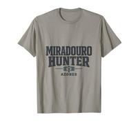 MIRADOURO Hunter Azores Travel Sign Design T-Shirt
