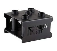 Mirafit 5 Olympic Bar Floor Stand - Gym Storage for 5 Weight Bars