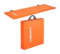 Mirafit 6ft Folding Exercise Mat - 4cm - Choice of Colour Orange
