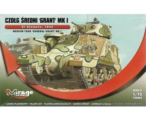 Mirage 1/72 (20mm) M3 Grant Mk I - Battle of El Alamein 1942