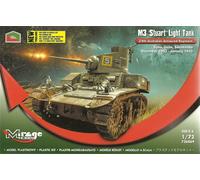 Mirage 1/72 (20mm) M3 Stuart Light Tank 2/6 Australian Armoured Regt