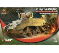 Mirage 1/72 (20mm) M5A1 (Mid) Stuart Light Tank