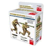 MIRAGE 350002 1:35 TWO US RANGERS TEAM WITH BAZOOKA