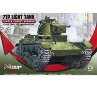 MIRAGE 355001 1:35 7TP Polish Light Tank Single Turret
