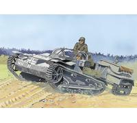 MIRAGE 355014 1:35 Renault UE with Universal Transport Trailer