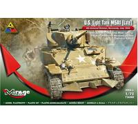 MIRAGE 726088 - 1:72 U.S. Light Tank M5A1 Late - 4th Armored Division Normandy 1