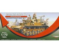 Mirage 728056 1/72 German Tank Pz.Kpfw.IV D Tropenpanzer DAK Model Kit