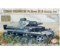 Mirage 72863 - 1:72 German Pz.Kpfw Tank. IV Ausf. E - France 1940s