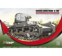 Mirage Hobby 1/35 scale Vickers Armstrong 6 ton Mk F/B Light Tank #355010