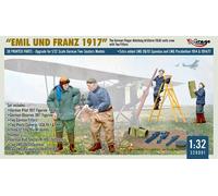 Mirage Hobby 320001 - 1:32 German FA(A) Units Crew Emil and Franz 1917 Equipment