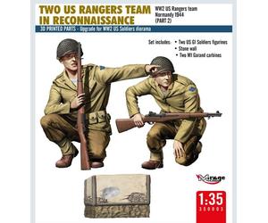 Mirage Hobby 35003 - 1:35 Two US Rangers Team In Reconnaissance - New