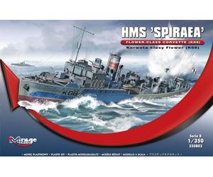 Mirage Hobby 350803 - 1:350 HMS SPIRAEA Flower-Class Corvette (K08)