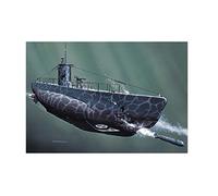 Mirage Hobby 40025, 1:400 scale, U60 C type II German submarine, plastic model kit