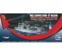 Mirage Hobby 400608 - 1:400 HMS Campbeltown 'St Nazaire' 'Chariot' Operation, 26