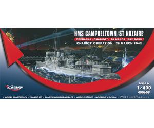 Mirage Hobby 400608 - 1:400 HMS Campbeltown 'St Nazaire' 'Chariot' Operation, 26
