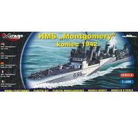 Mirage Hobby 40607 - 1:400 HMS 'Montgomery' Late 1942