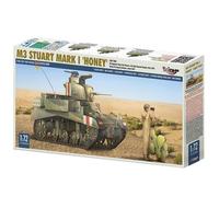 Mirage Hobby 720006 - 1:72 M3 Stuart Mk I 'Honey' Light Tank - New