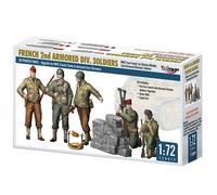 Mirage Hobby 720013 - 1:72 French 2nd Armored Division Soldiers - New