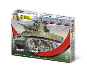 Mirage Hobby 726066 - 1:72 Le Débarquement De Normandy " Light Tank M3A3 - Nez