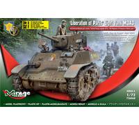 Mirage Hobby 726068 - 1:72 Liberation of Paris, Light Tank M3A3